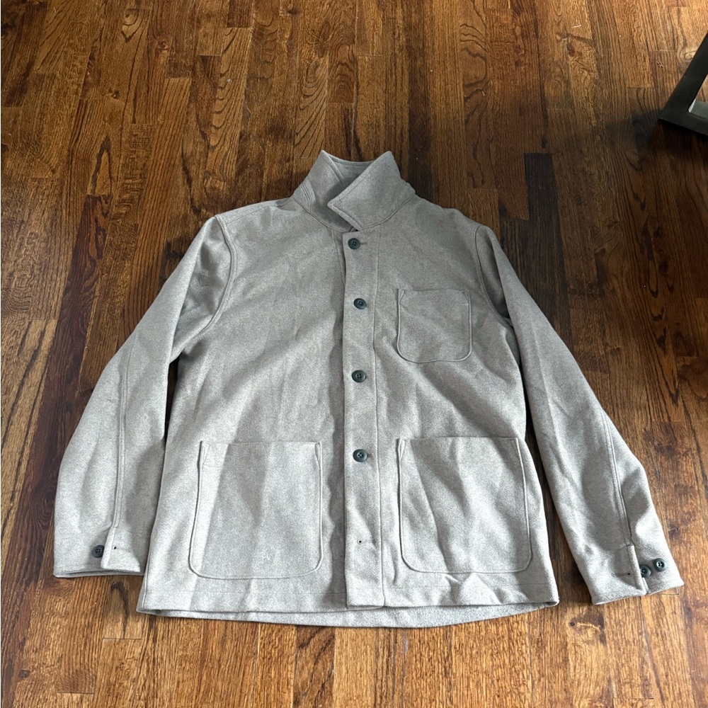 Jcrew chore jacket xl tan brown wool